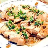 安い食材で！鶏胸肉ともやしのユーリンチイ風ソース♪